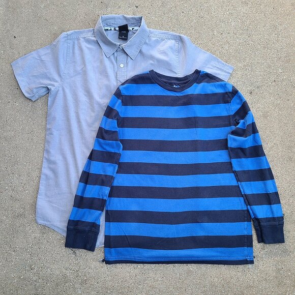 Lot of 2 Boys Shaun White Gray Shirt and Circo T-Shirt Long Sleeves Size L-XL - Picture 2 of 3